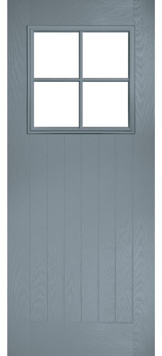Composite Door - Birch - Rural Collection - Shadow Grey
