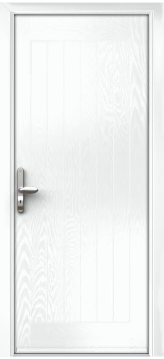 Composite Door - Aspen - Rural Collection - White